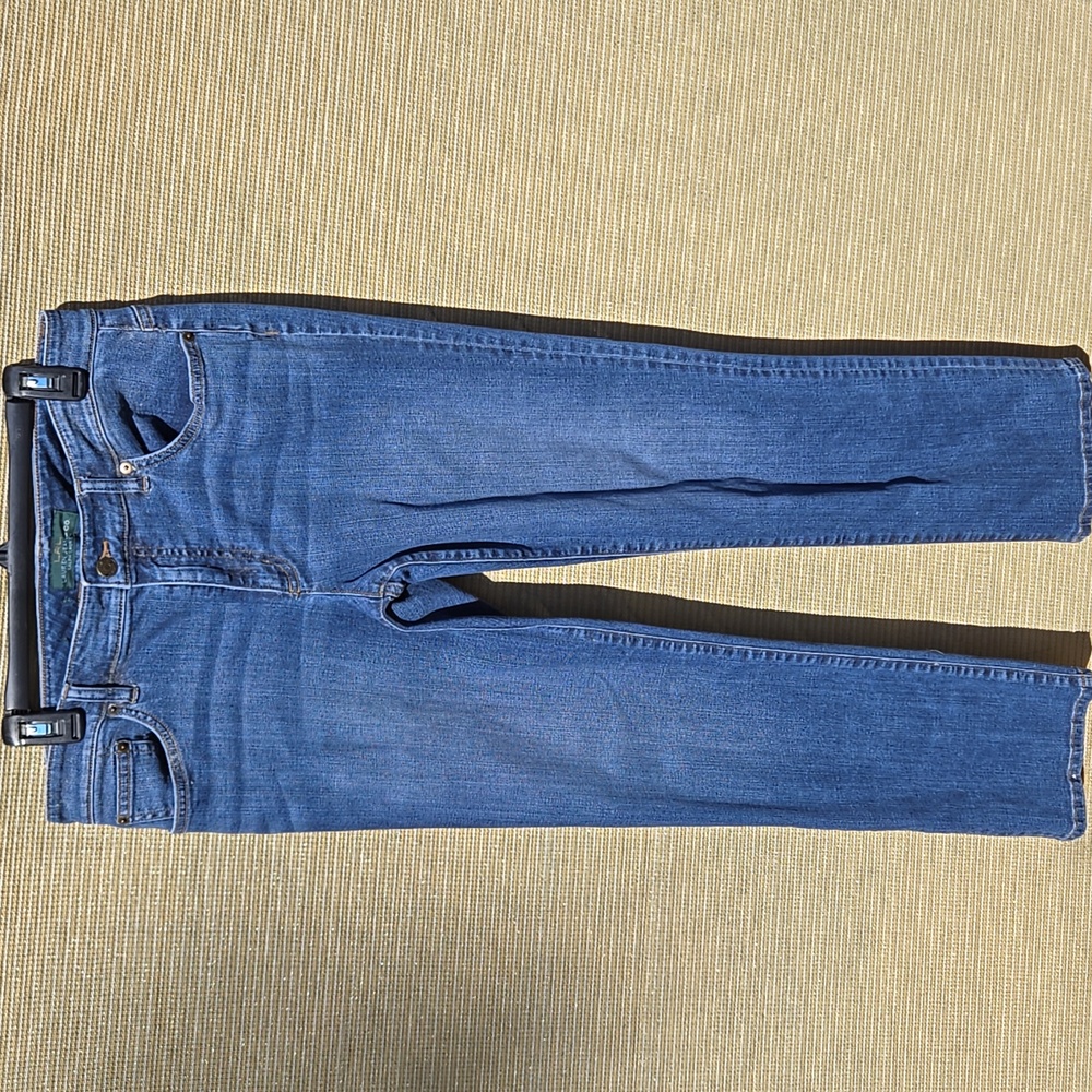 LRL ▪︎ Women's Classic 5 Pocket Jeans, Modern Curvy, Straight Leg, Size 12